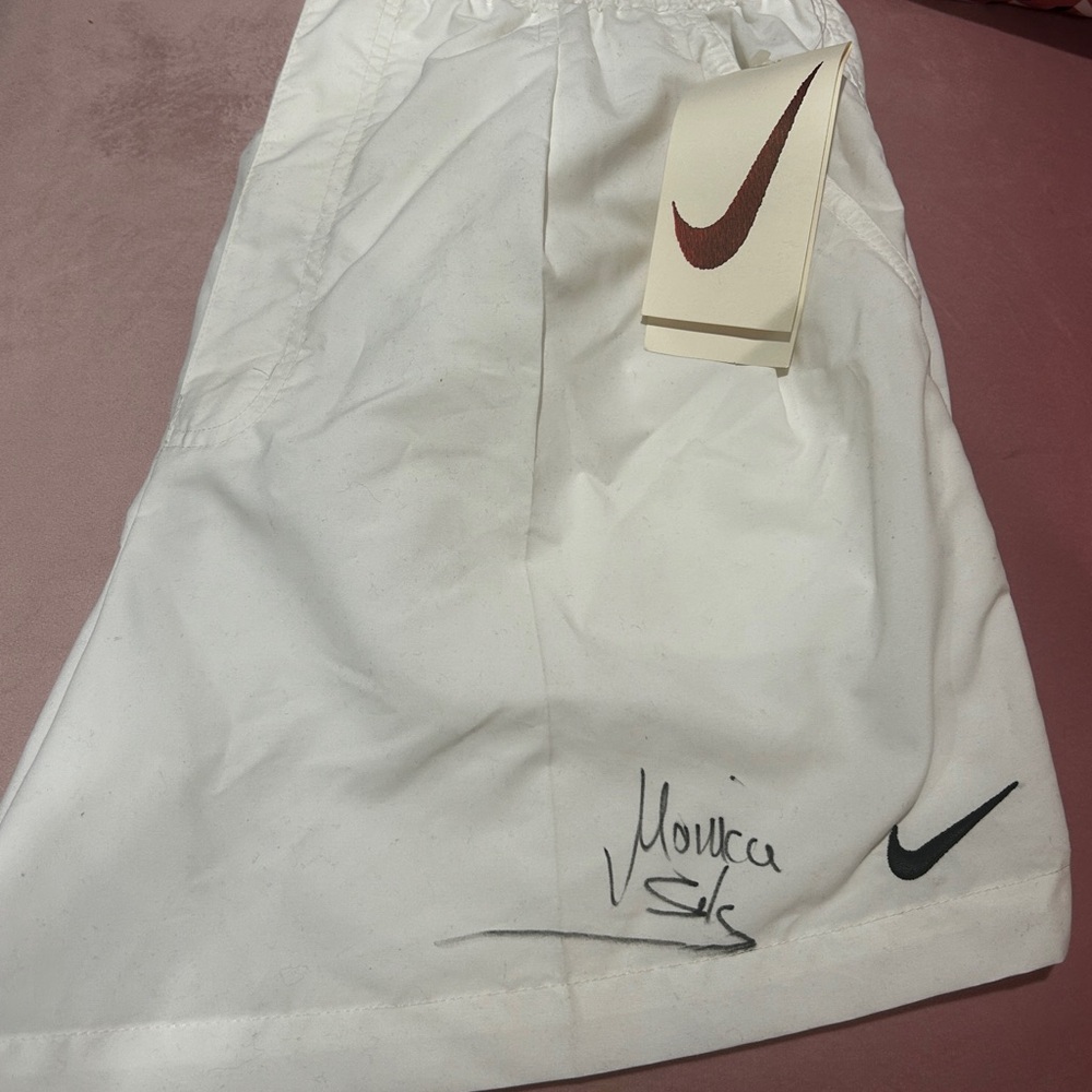 Nike White Athletic Shorts/ accepting offers